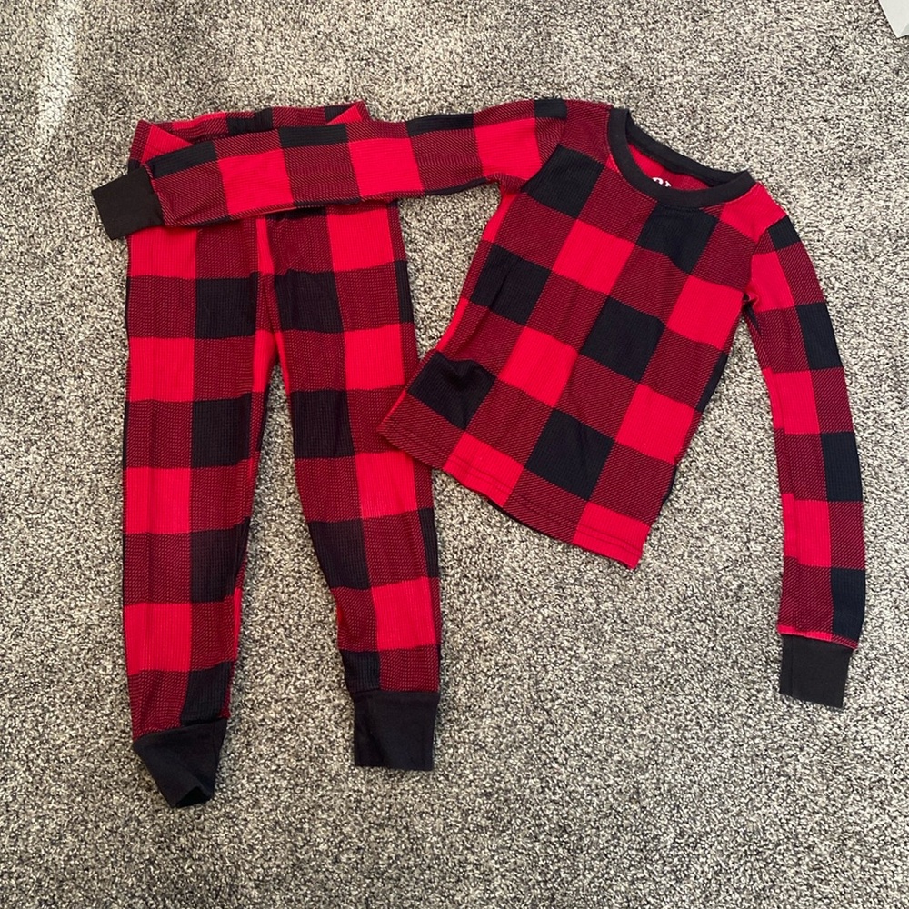 Plaid PJs Set